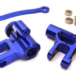 Blue Billet Machined Steering Bellcrank for Losi 1/5 Desert Buggy XL-E