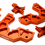 Billet Machined Rear Bulkhead Set for Losi 1/5 Desert Buggy XL-E