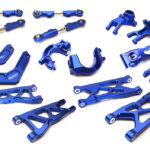 Blue Billet Machined Suspension Upgrade Kit for Arrma 1/10 Granite 4X4 3S BLX
