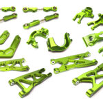 Green Billet Machined Suspension Upgrade Kit for Arrma 1/10 Granite 4X4 3S BLX