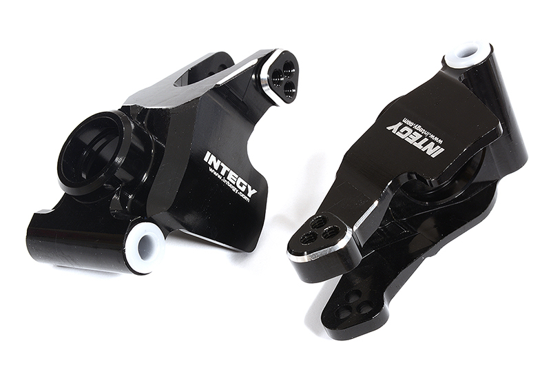 C28865BLACK Billet Machined Rear Hub Carriers for Arrma 1/10 Granite 4X4 3S BLX AR330467 - Image 1