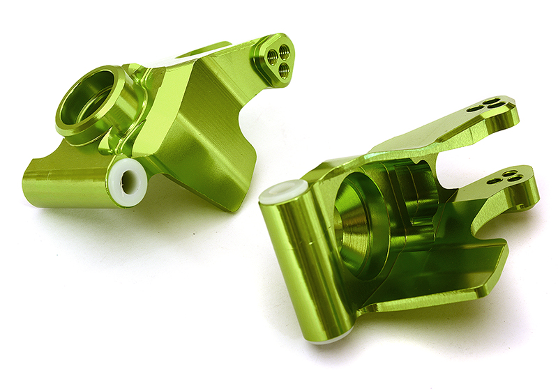 C28865GREEN Billet Machined Rear Hub Carriers for Arrma 1/10 Granite 4X4 3S BLX AR330467 - Image 1