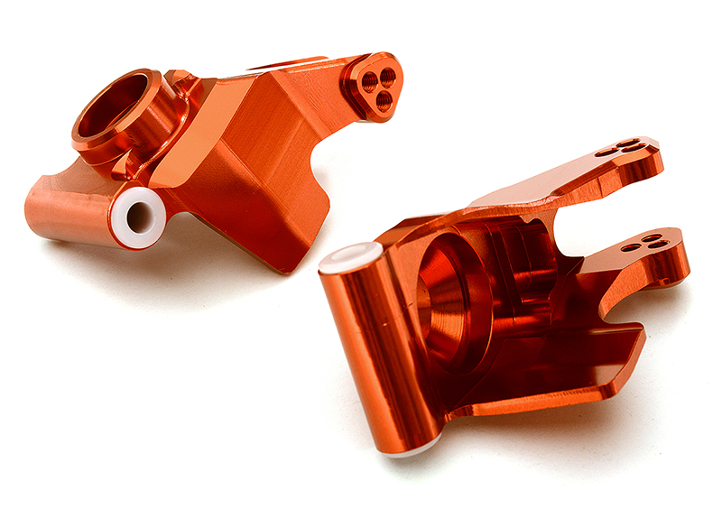 C28865RED Billet Machined Rear Hub Carriers for Arrma 1/10 Granite 4X4 3S BLX AR330467 - Image 1