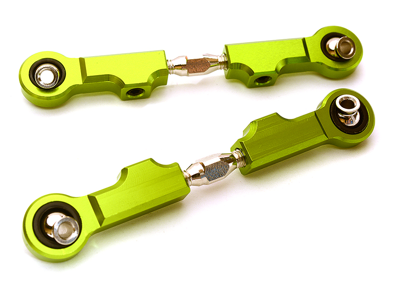 C28869GREEN Machined Upper Turnbuckle Links for Arrma 1/10 Granite 4X4 3S BLX AR330535 - Image 1