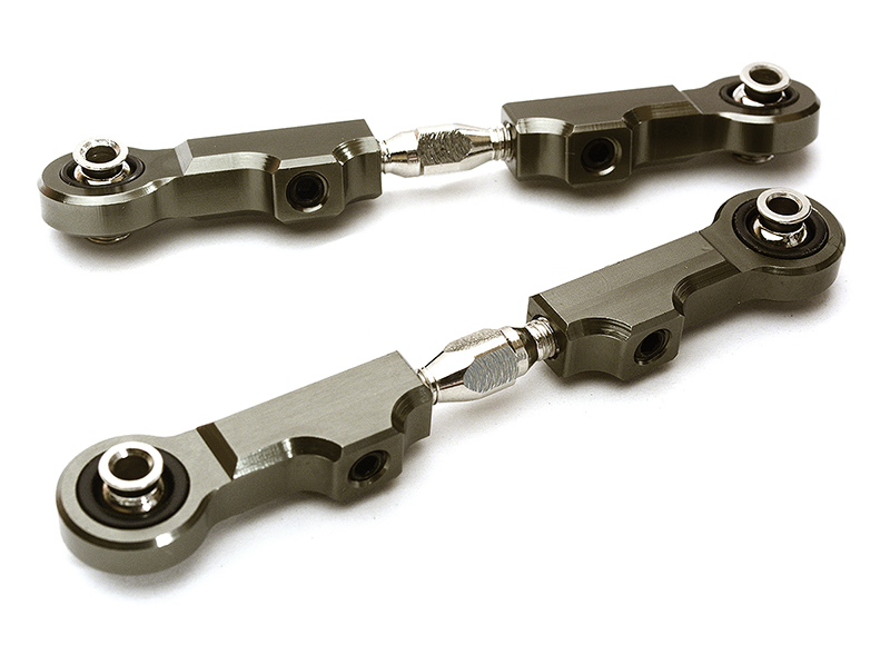 C28869GREY Machined Upper Turnbuckle Links for Arrma 1/10 Granite 4X4 3S BLX AR330535 - Image 1