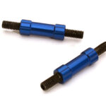 Billet Machined 20mm Aluminum Linkages (2) M4 Threaded for 1/10 Scale Crawler