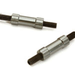 Billet Machined 20mm Aluminum Linkages (2) M4 Threaded for 1/10 Scale Crawler