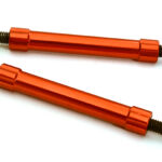 Billet Machined 50mm Aluminum Linkages (2) M4 Threaded for 1/10 Scale Crawler