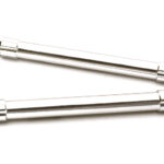 Billet Machined 60mm Aluminum Linkages (2) M4 Threaded for 1/10 Scale Crawler