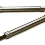 Billet Machined 65mm Aluminum Linkages (2) M4 Threaded for 1/10 Scale Crawler