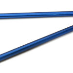 Billet Machined 125mm Aluminum Linkages (2) M3 Threaded for 1/10 Scale Crawler