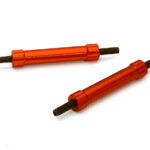 Billet Machined 35mm Aluminum Linkages (2) M3 Threaded for 1/10 Scale Crawler