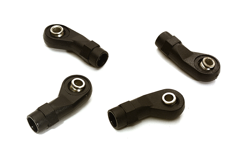 C28903 M4 Size Offset 27mm length Ball Ends Type Tie Rod Ends, w/ 3mm Ball Links - Image 1