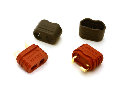 T-Style Type Plug Sheathed Connector Set (2) Female
