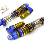 Piggyback Off-Road Shock for 1/10 Scale with 2 Stage Square Spring (L=110mm)