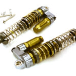 Piggyback Off-Road Shock for 1/10 Scale with 2 Stage Square Spring (L=110mm)