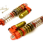 Piggyback Off-Road Shock for 1/10 Scale with 2 Stage Square Spring (L=110mm)