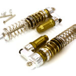 Piggyback Off-Road Shock for 1/10 Scale with 2 Stage Square Spring (L=110mm)