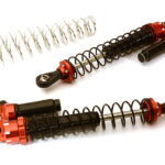 Billet Machined Piggyback Shock(2) for 1/10 SCX-10, SCX10 II, SCX10 III (L=90mm)