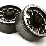 1.9 Size Billet Machined Alloy 10 Spoke Wheel(2)High Mass Type for Scale Crawler