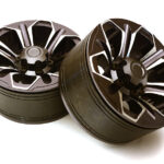 1.9 Size Billet Machined Alloy 6 Spoke Wheel(2) High Mass Type for Scale Crawler