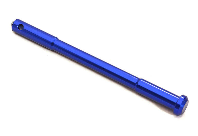 C28961BLUE Billet Machined Battery Holder Pin for Tamiya T3-01 Dancing Rider - Image 1