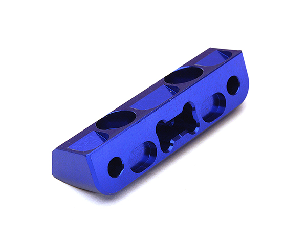 C28964BLUE Front Lower Suspension Hanger for Arrma 1/10 Granite Voltage 2WD Truck AR320384 - Image 1