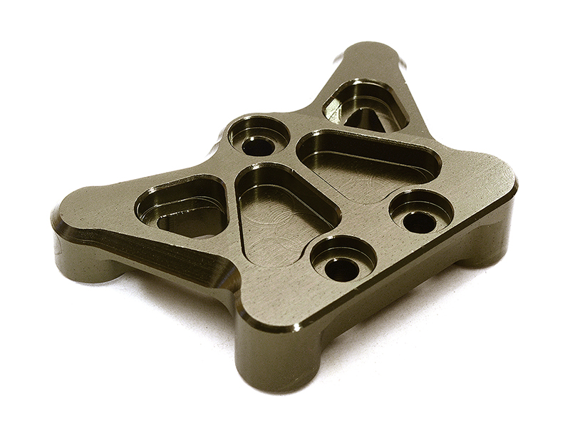 C28966GREY Machined Front Bulkhead for Arrma 1/10 Granite Voltage 2WD Mega Truck AR320384 - Image 1