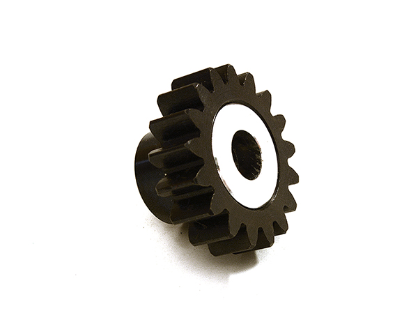 C28969SILVER Machined 8mm Bore 1.5 MOD 17T Pinion Gear for Losi 1/5 Desert Buggy XL-E & 2.0 - Image 1