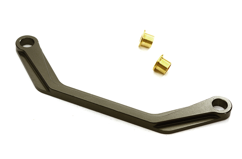 C28974GREY Billet Machined Steering Link for Tamiya T3-01 Dancing Rider - Image 1