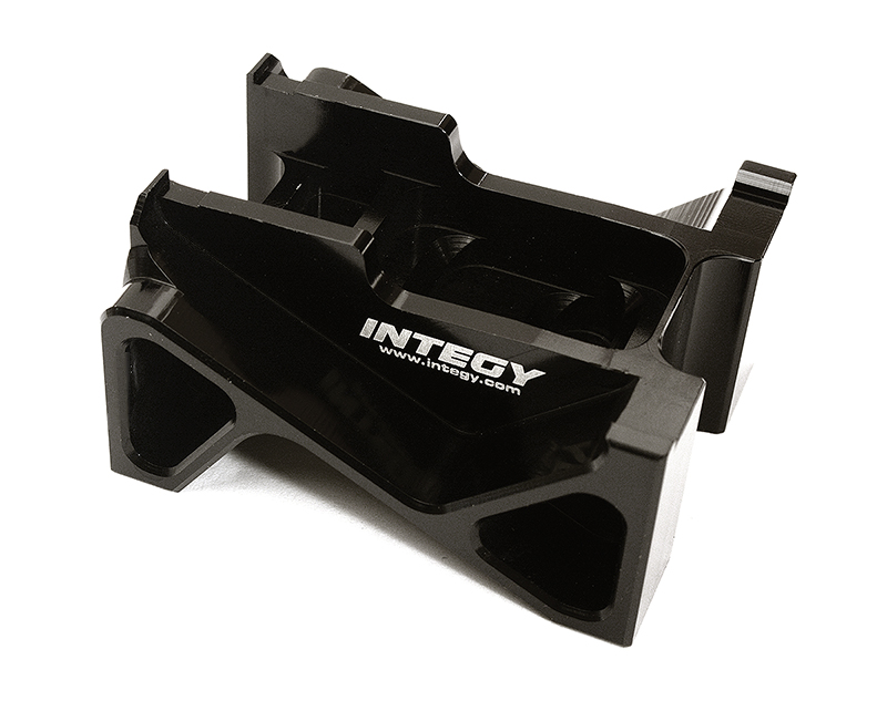 C28977BLACK Billet Machined Attaching Stand for Tamiya T3-01 Dancing Rider - Image 1