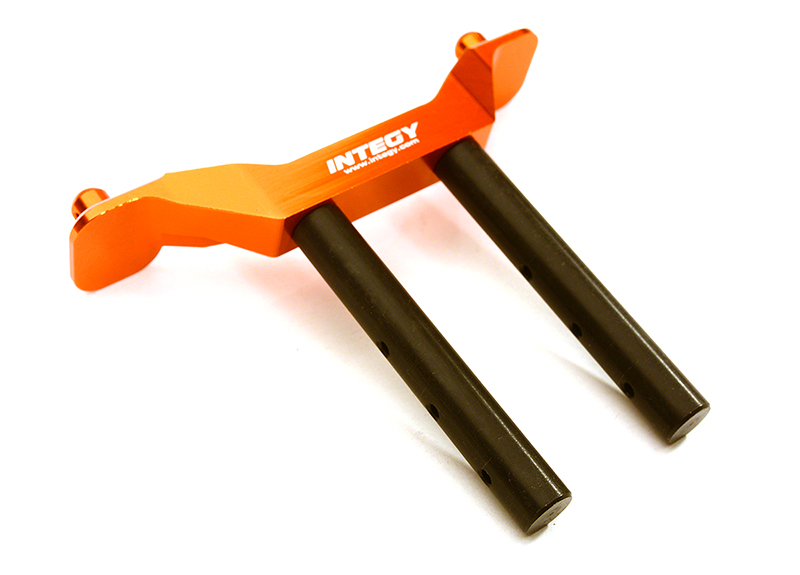 C28979ORANGE Machined Front Body Mount for Arrma 1/10 Granite Voltage 2WD Mega Truck AR320385 - Image 1