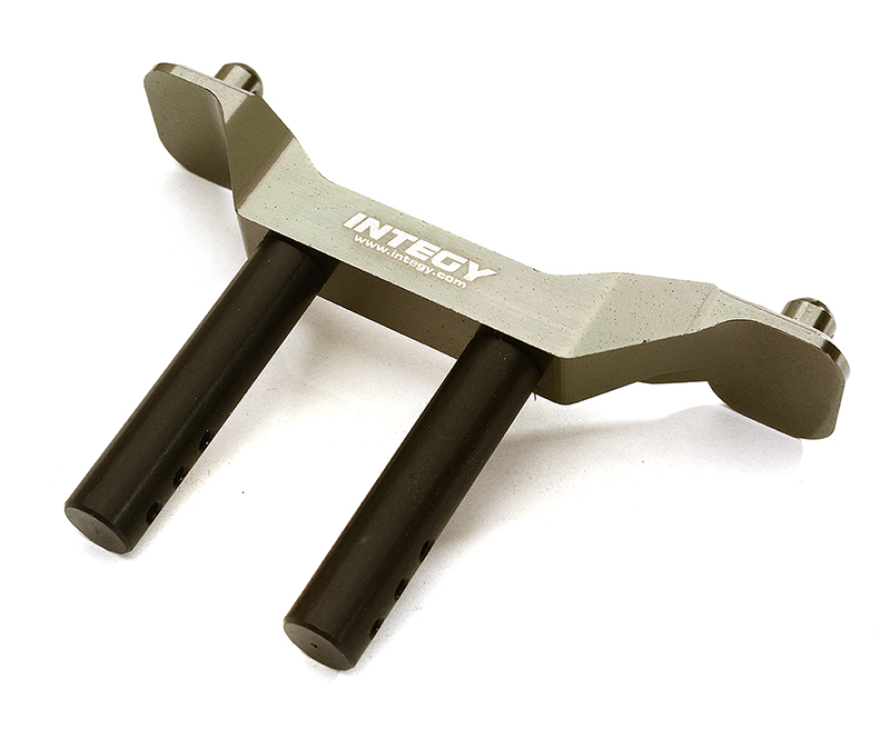 C28980GREY Machined Rear Body Mount for Arrma 1/10 Granite Voltage 2WD Mega Truck AR320385 - Image 1