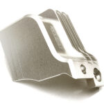 Silver Billet Machined Motor Gear Cover for Losi 1/5 Desert Buggy XL-E & 2.0