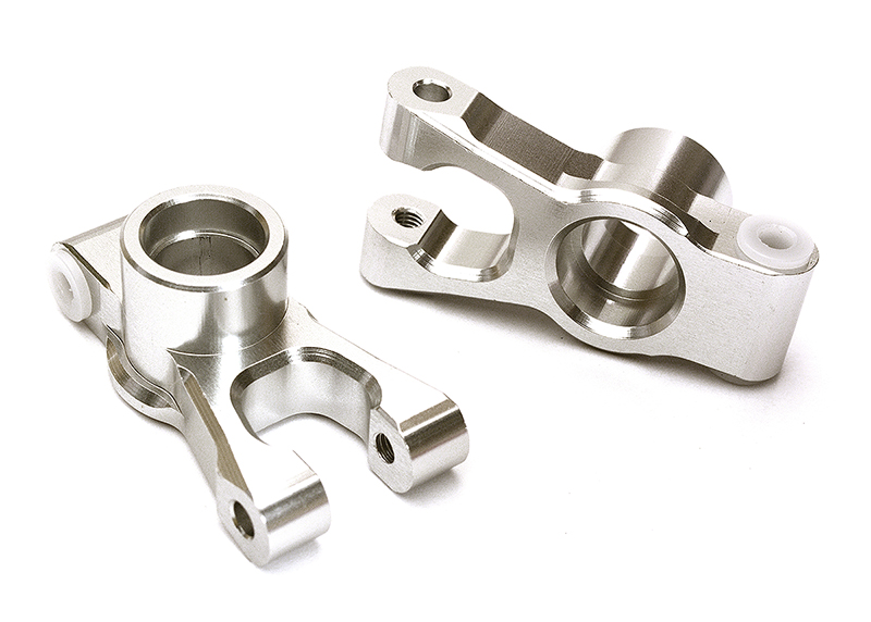 C28986SILVER Billet Machined Rear Hub Carriers for Arrma 1/10 Granite Voltage 2WD AR330432 - Image 1