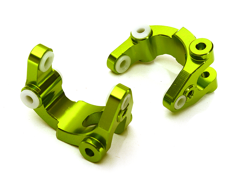 C28987GREEN Machined Caster Blocks for Arrma 1/10 Granite Voltage 2WD Mega Truck AR330432 - Image 1