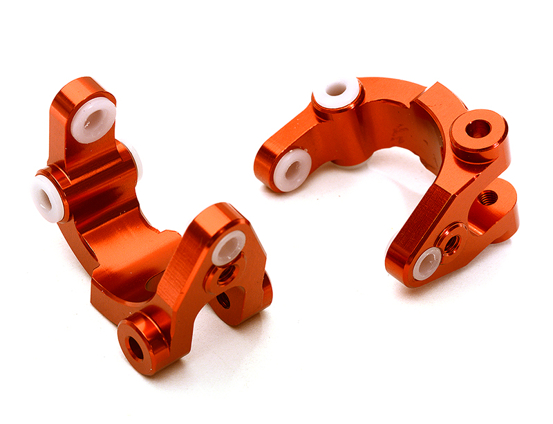 C28987RED Machined Caster Blocks for Arrma 1/10 Granite Voltage 2WD Mega Truck AR330432 - Image 1