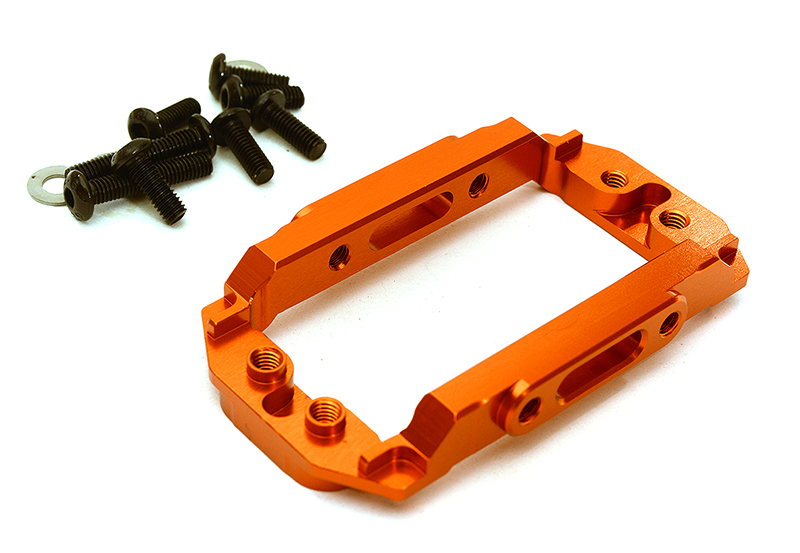 C28993ORANGE Billet Machined Servo Stay for Tamiya T3-01 Dancing Rider - Image 1