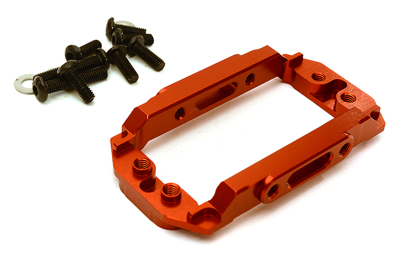 C28993RED Billet Machined Servo Stay for Tamiya T3-01 Dancing Rider - Image 1