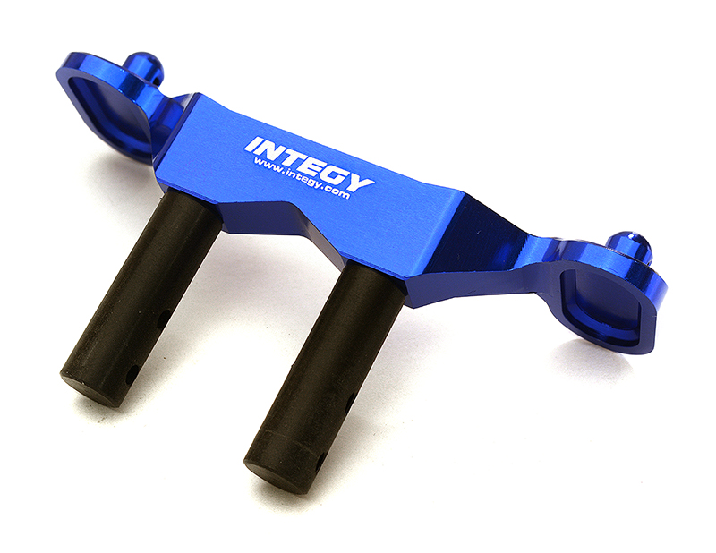 C28995BLUE Alloy Machined Rear Body Mount for Arrma 1/10 Granite 4X4 3S BLX AR320404 - Image 1