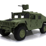 HG-P408 1/10 4X4 RC Military H1 ARTR w/ Partial Electronics & Servos