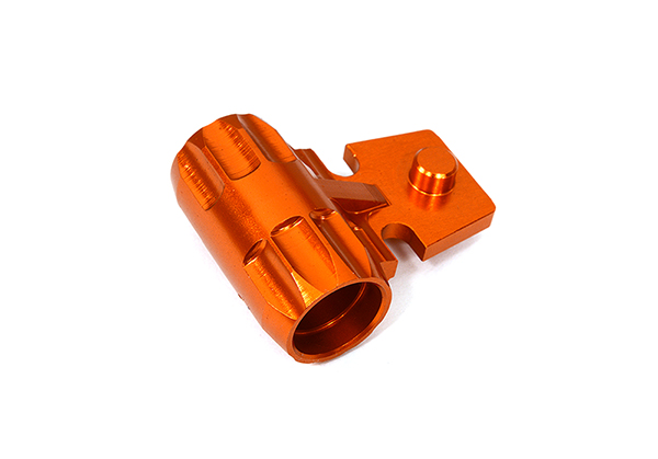 C29010ORANGE Billet Machined Rear Gearbox Mount for Tamiya T3-01 Dancing Rider - Image 1