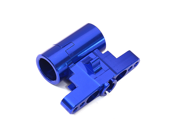 C29012BLUE Billet Machined Gearbox Mount for Tamiya T3-01 Dancing Rider - Image 1