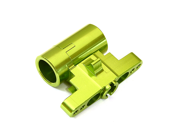 C29012GREEN Billet Machined Gearbox Mount for Tamiya T3-01 Dancing Rider - Image 1