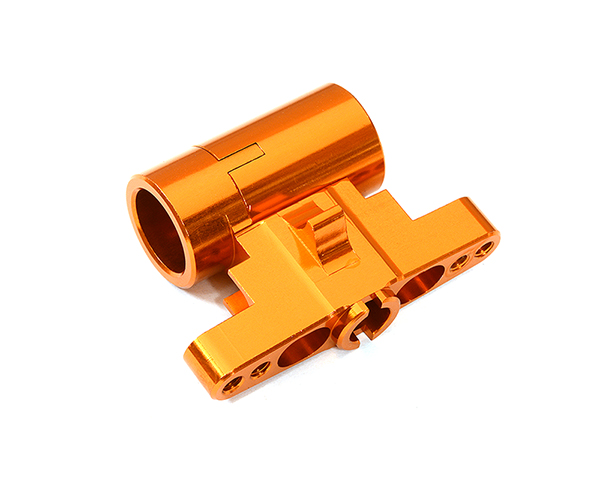 C29012ORANGE Billet Machined Gearbox Mount for Tamiya T3-01 Dancing Rider - Image 1