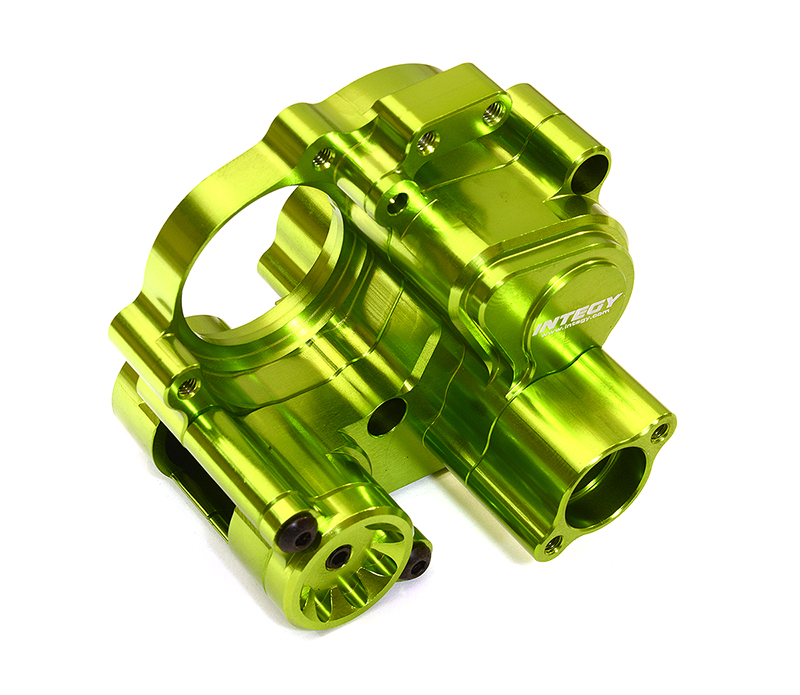 C29015GREEN Billet Machined Gearbox for Tamiya T3-01 Dancing Rider - Image 1