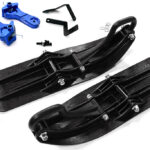 Front Sled Ski Attachment Set for Arrma 1/10 Granite 4X4 3S BLX (RWD Operation)