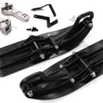 Front Sled Ski Attachment Set for Arrma 1/10 Granite 4X4 3S BLX (RWD Operation)