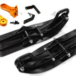 Front Sled Ski Attachment Set for Arrma 1/10 Granite Voltage 2WD Mega Truck