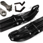 Front Sled Ski Attachment Set for Arrma 1/8 Kraton 6S BLX (for RWD Operation)